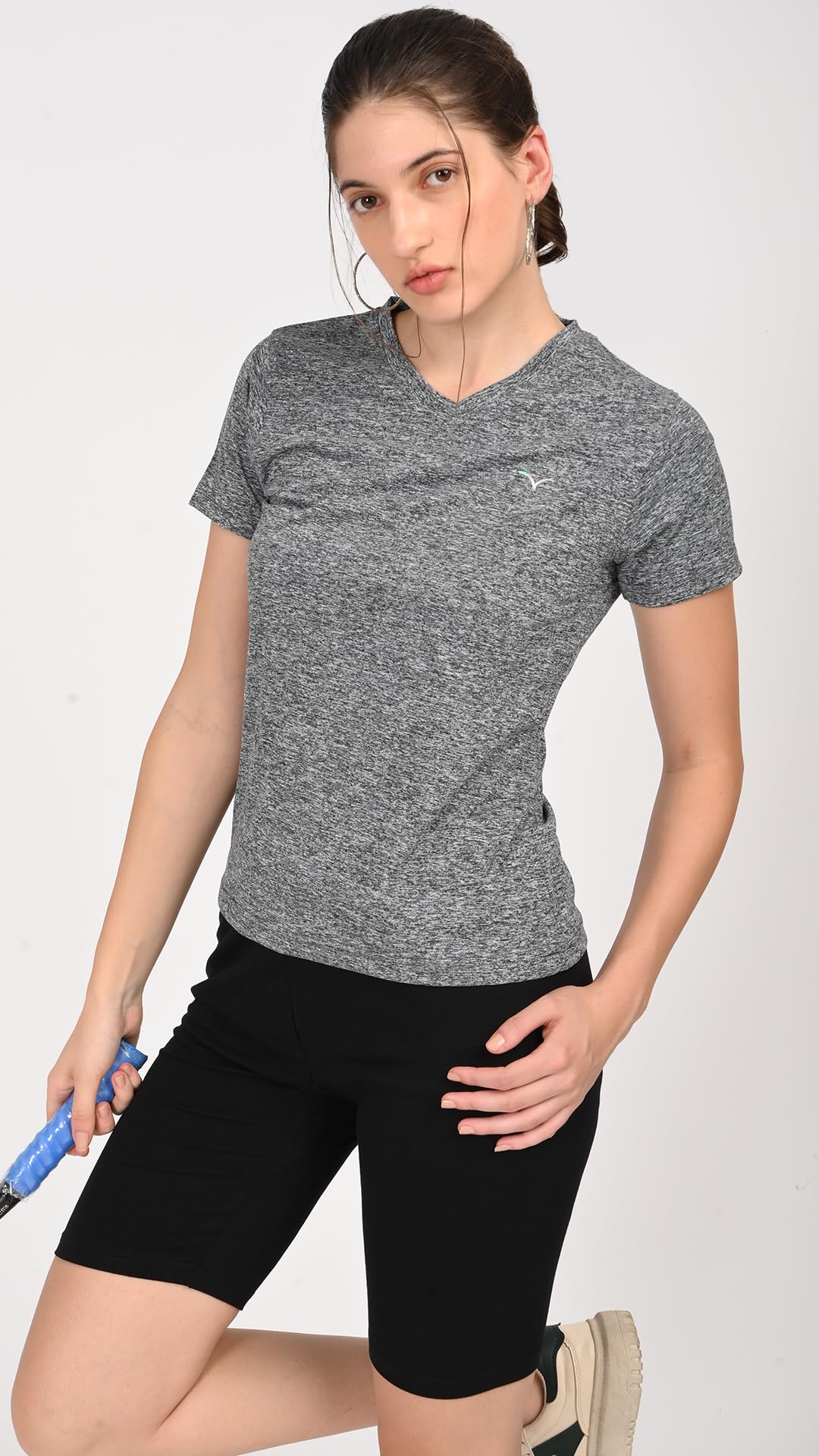 Coppersmith Sports Dryfit Gym T-shirt for Women – Stylish Fitness Tee Set