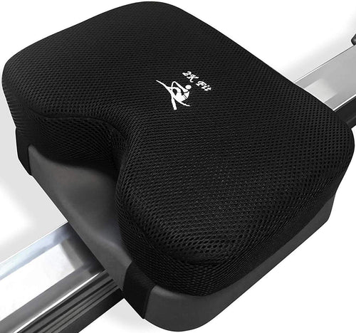 2K Fit Model 2 Rowing Seat Cushion – 3″ Memory Foam, Washable Cover, Fits Concept 2, Recumbent Bikes & WaterRower