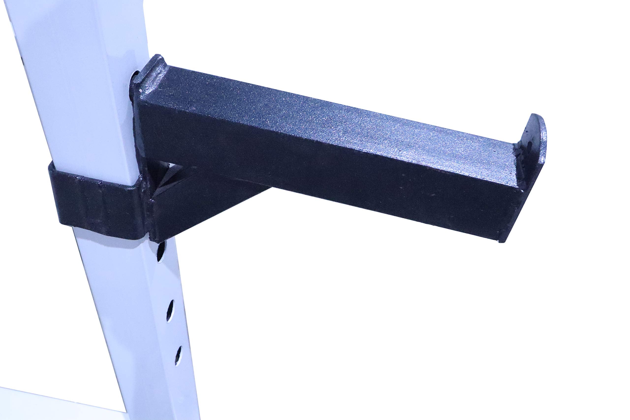 Gamma Fitness PR-32 Power Squat Rack – 3″ ISI Steel Frame, J-Hooks, Safety Panels & Landmine Attachment