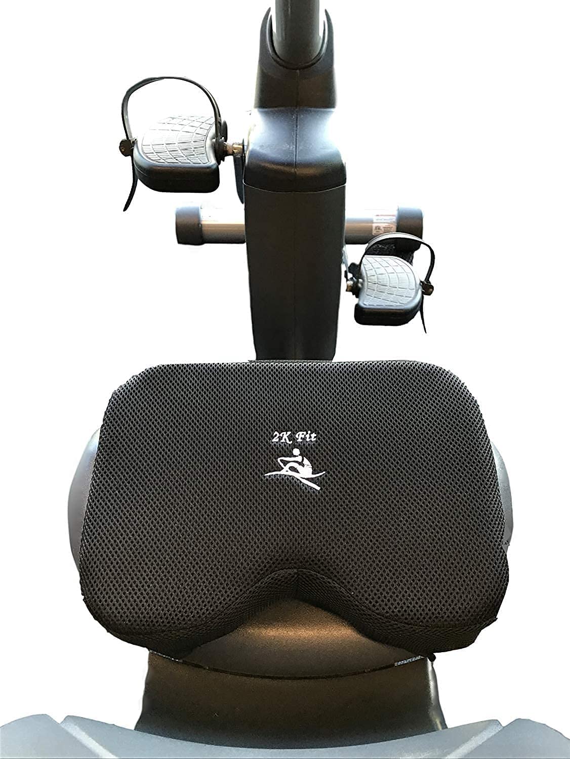 2K Fit Model 2 Rowing Seat Cushion – 3″ Memory Foam, Washable Cover, Fits Concept 2, Recumbent Bikes & WaterRower