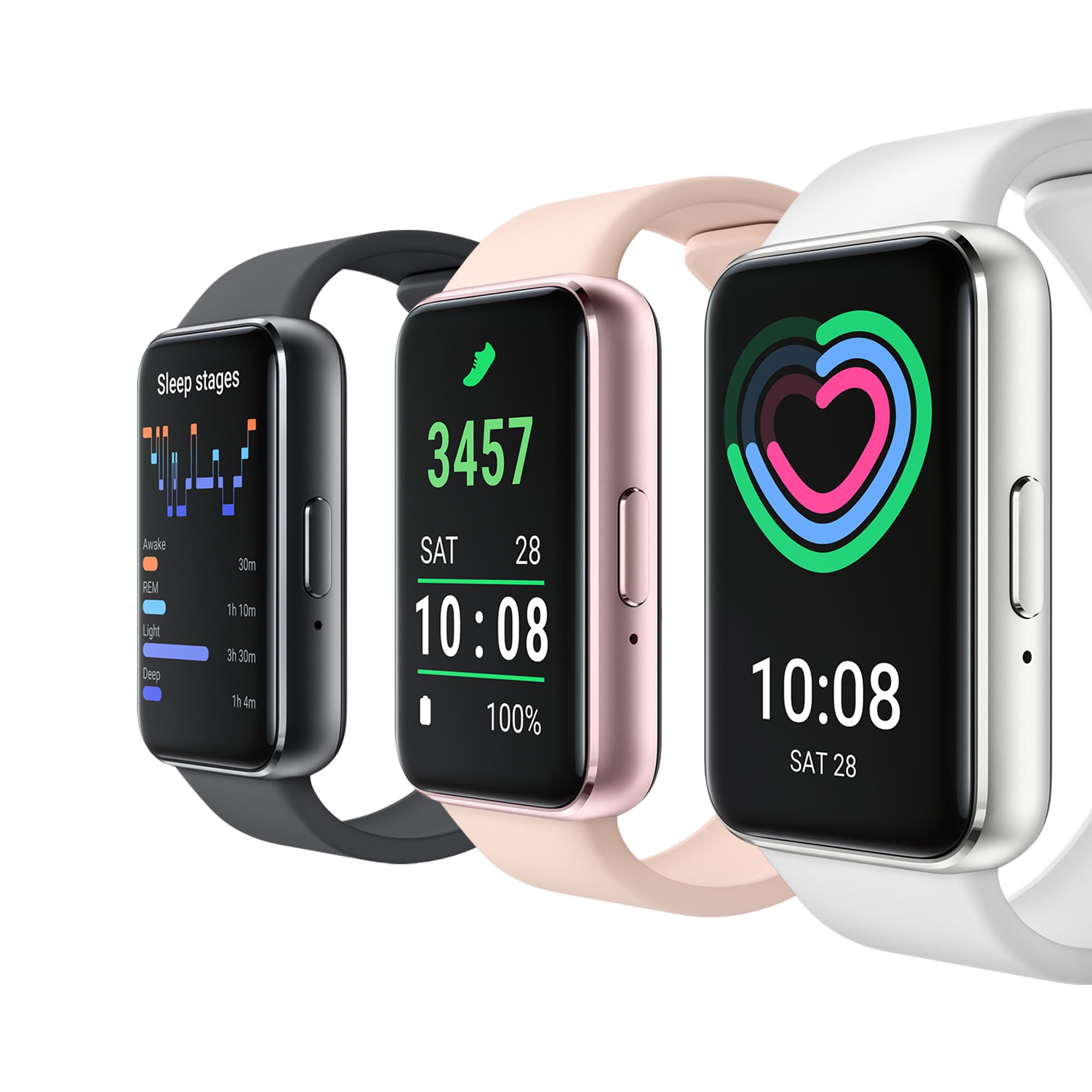 Samsung Galaxy Fit 3 – 1.6″ AMOLED Fitness Band, 14-Day Battery, 100+ Workout Modes