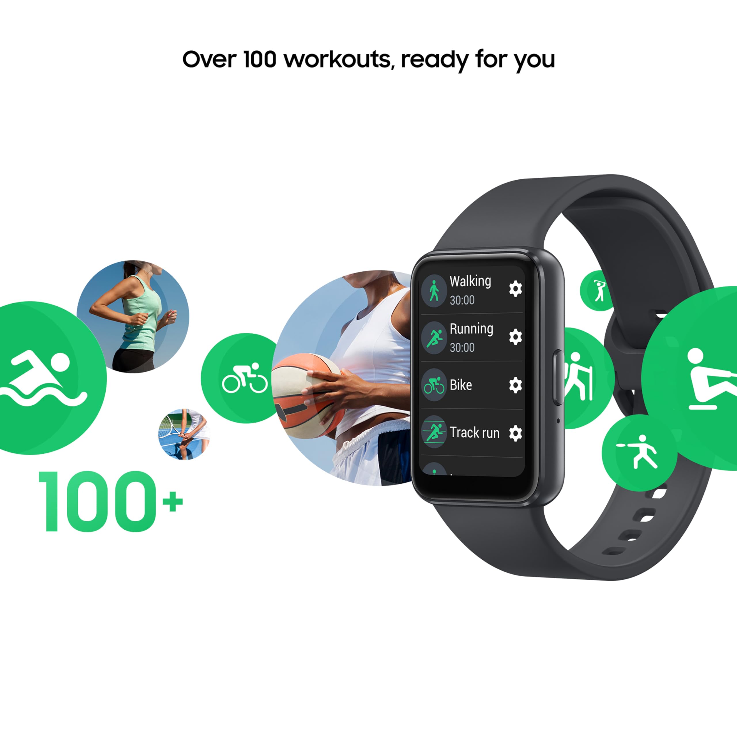 Samsung Galaxy Fit 3 – 1.6″ AMOLED Fitness Band, Aluminum Body, 13-Day Battery & Fast Charging