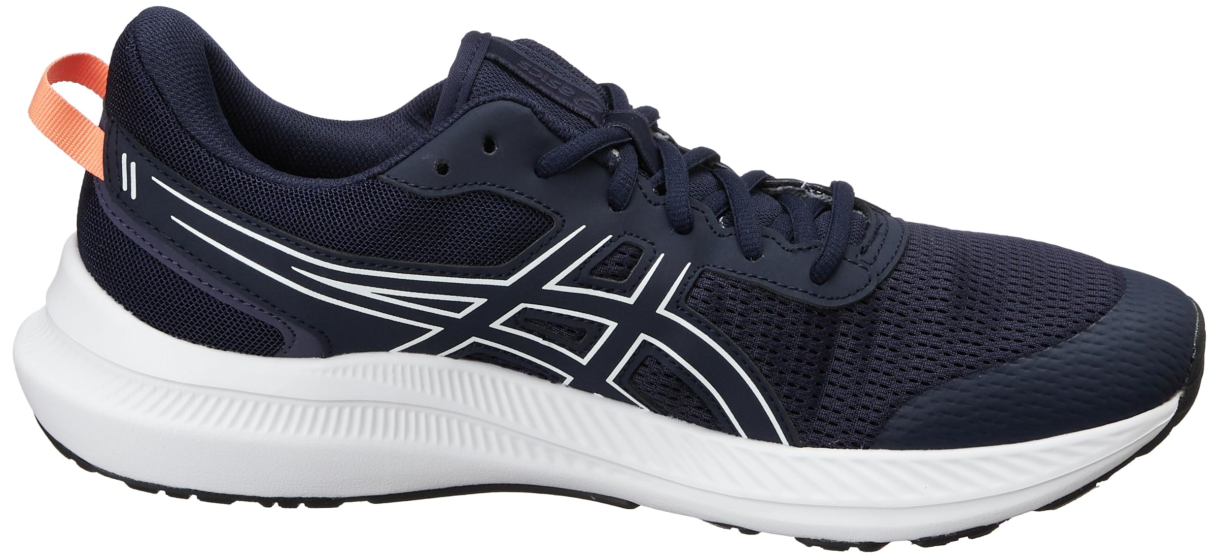 ASICS JOLT™ 5 Running Shoes – Men's Athletic Sneakers in Midnight/Vivid Coral for Everyday Comfort