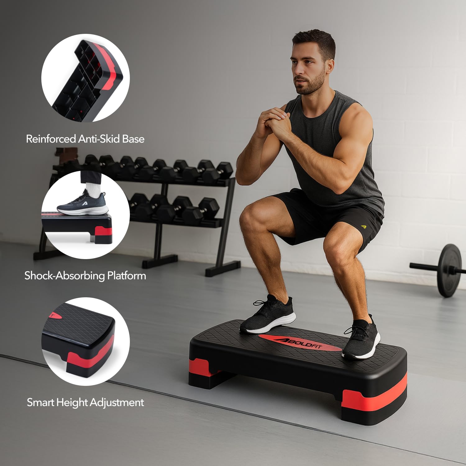 Boldfit Adjustable Professional Strength Exerciser – Multi-Level Resistance Trainer