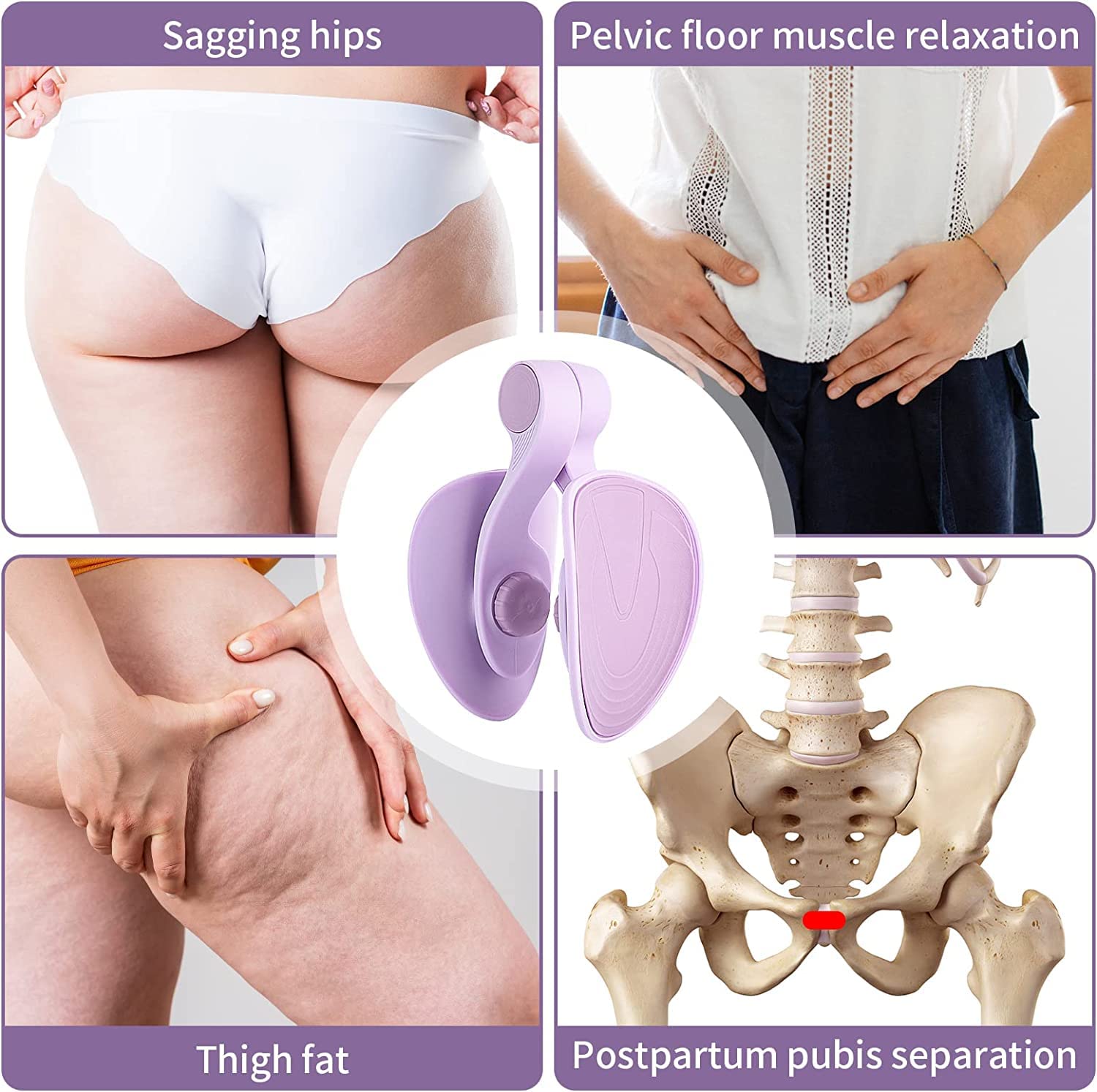 Gopendra Hip & Pelvis Trainer – Thigh Master Inner-Thigh Exerciser (12 kg Resistance)