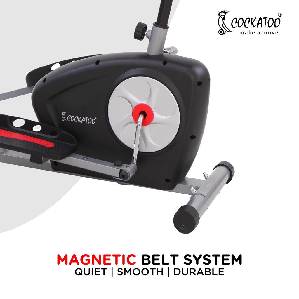 Cockatoo CE03Advance Smart Elliptical Cross Trainer – 6 kg Flywheel, 8 Magnetic Resistance Levels, Free Installation