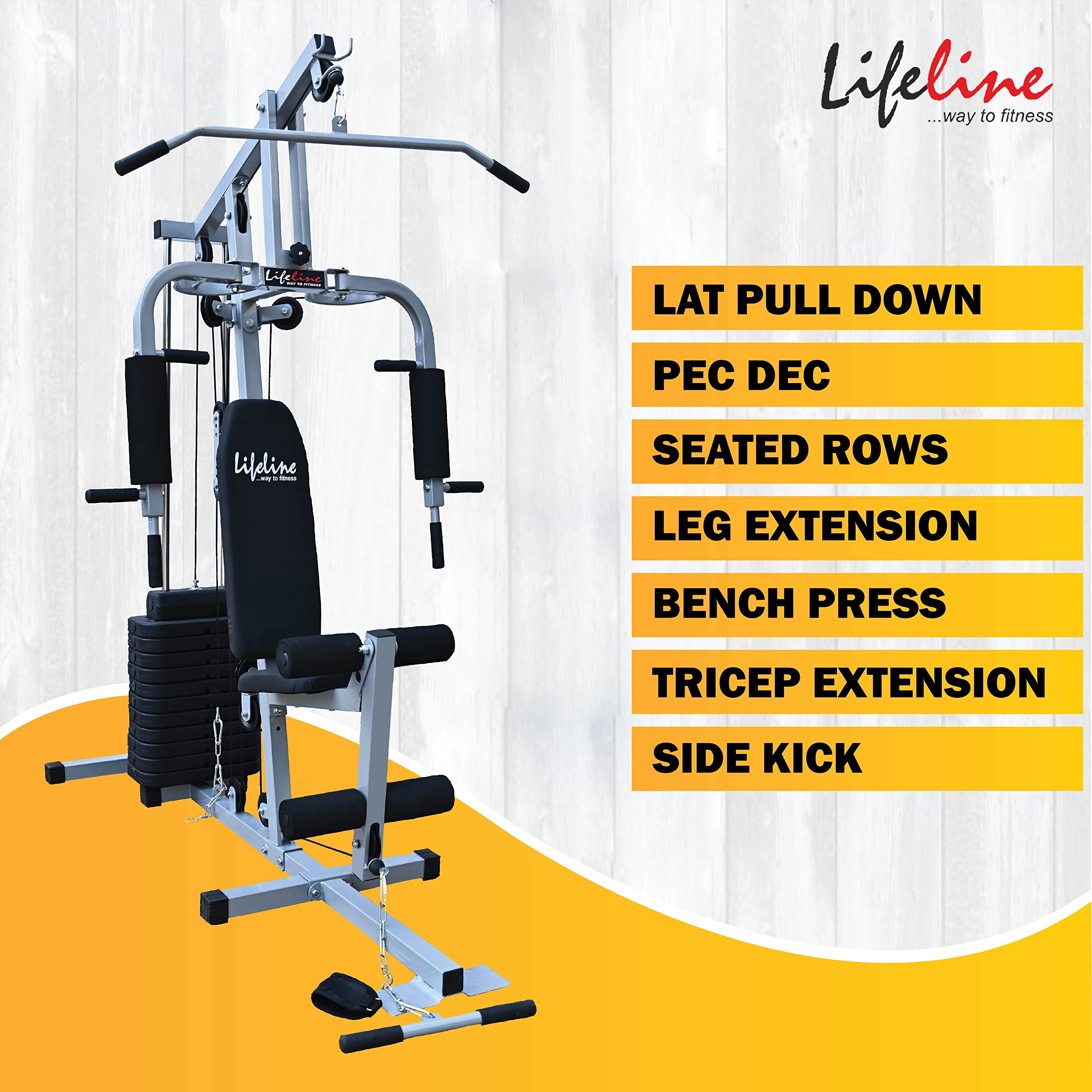 Lifeline Multi-Use Shoulder Pulley System – Over-Door Rehab & Strength Trainer