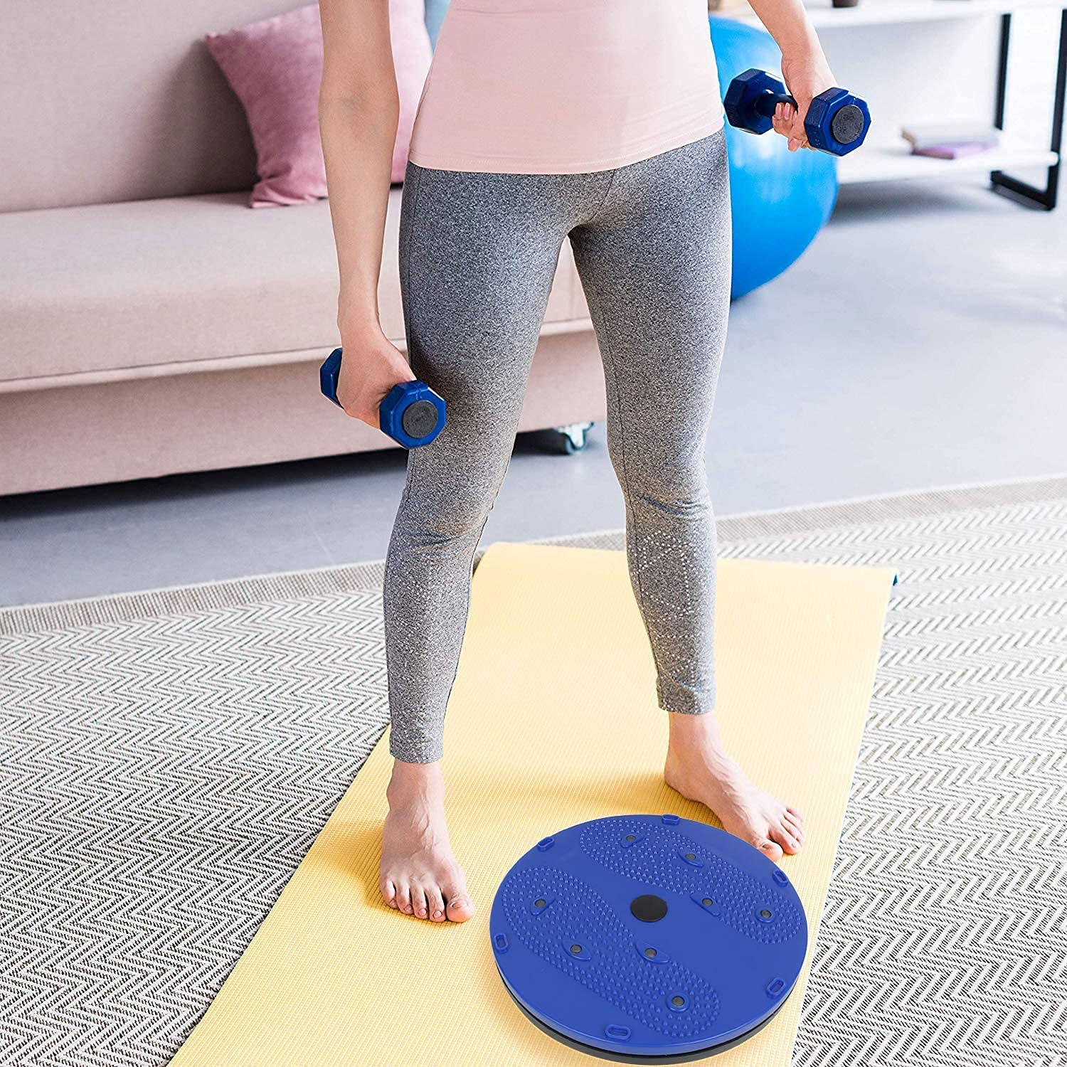 Comfortfriends Tummy Twister Exercise Machine – Compact Waist Twister for Belly Fat & Core Fitness