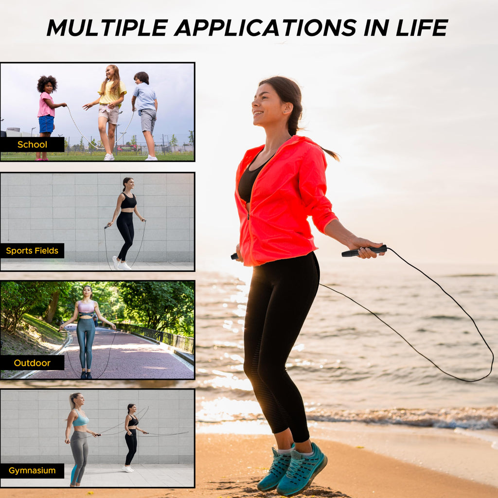 PulseJump Skipping Rope for Children – Adjustable Length, Durable, and Tangle-Free