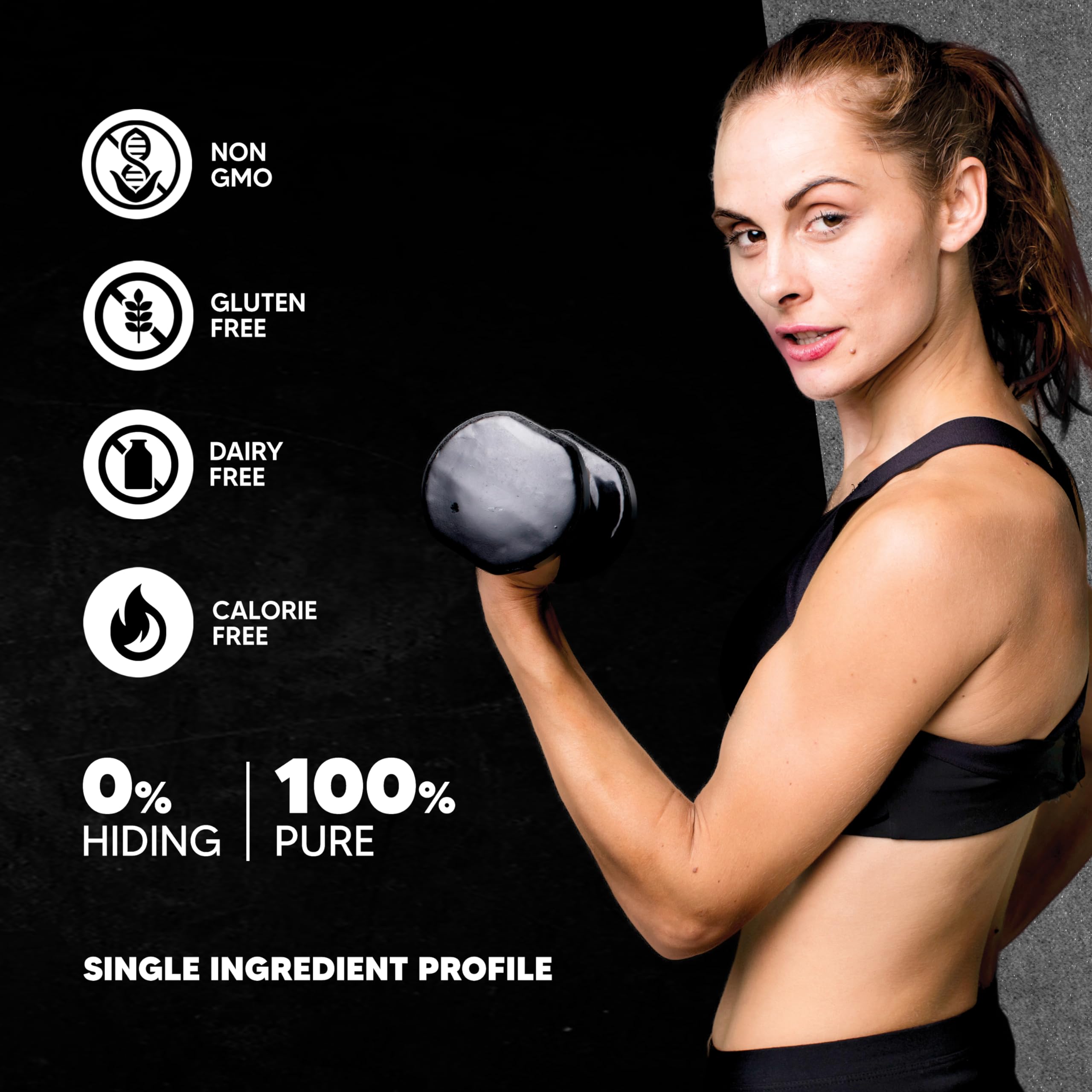 AS-IT-IS Creatine Monohydrate – 100% Pure, Micronized, USA Labdoor-Certified, Unflavoured, 2.5 g per Serving