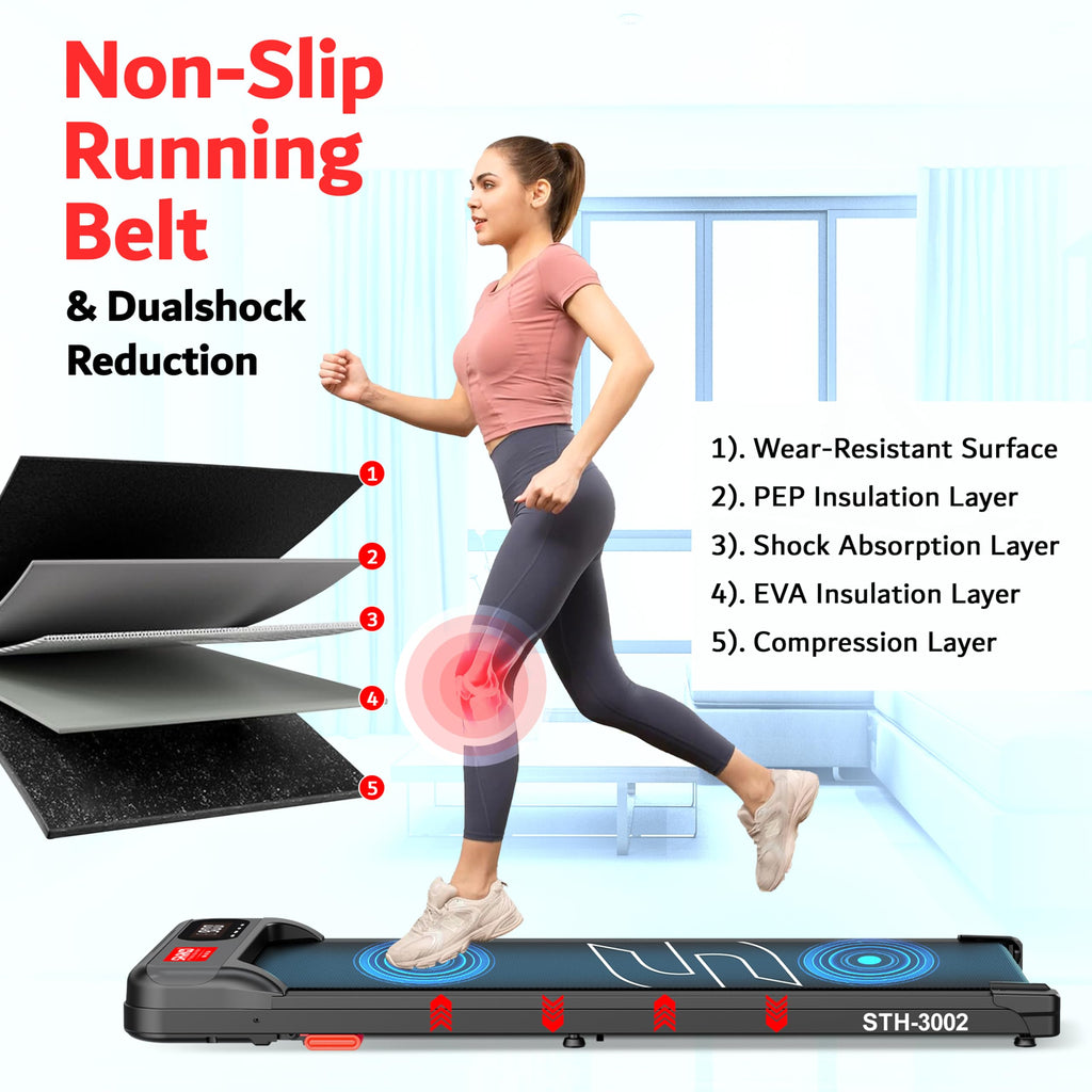 Sparnod Fitness STH-3002: The Ultimate Ultra-Slim Folding Treadmill for Home Workouts