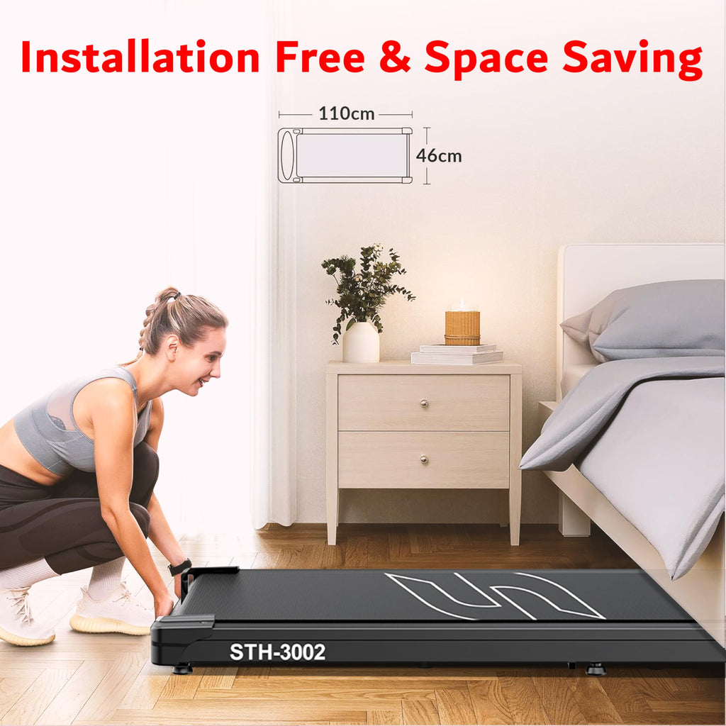 Sparnod Fitness STH-3002: The Ultimate Ultra-Slim Folding Treadmill for Home Workouts