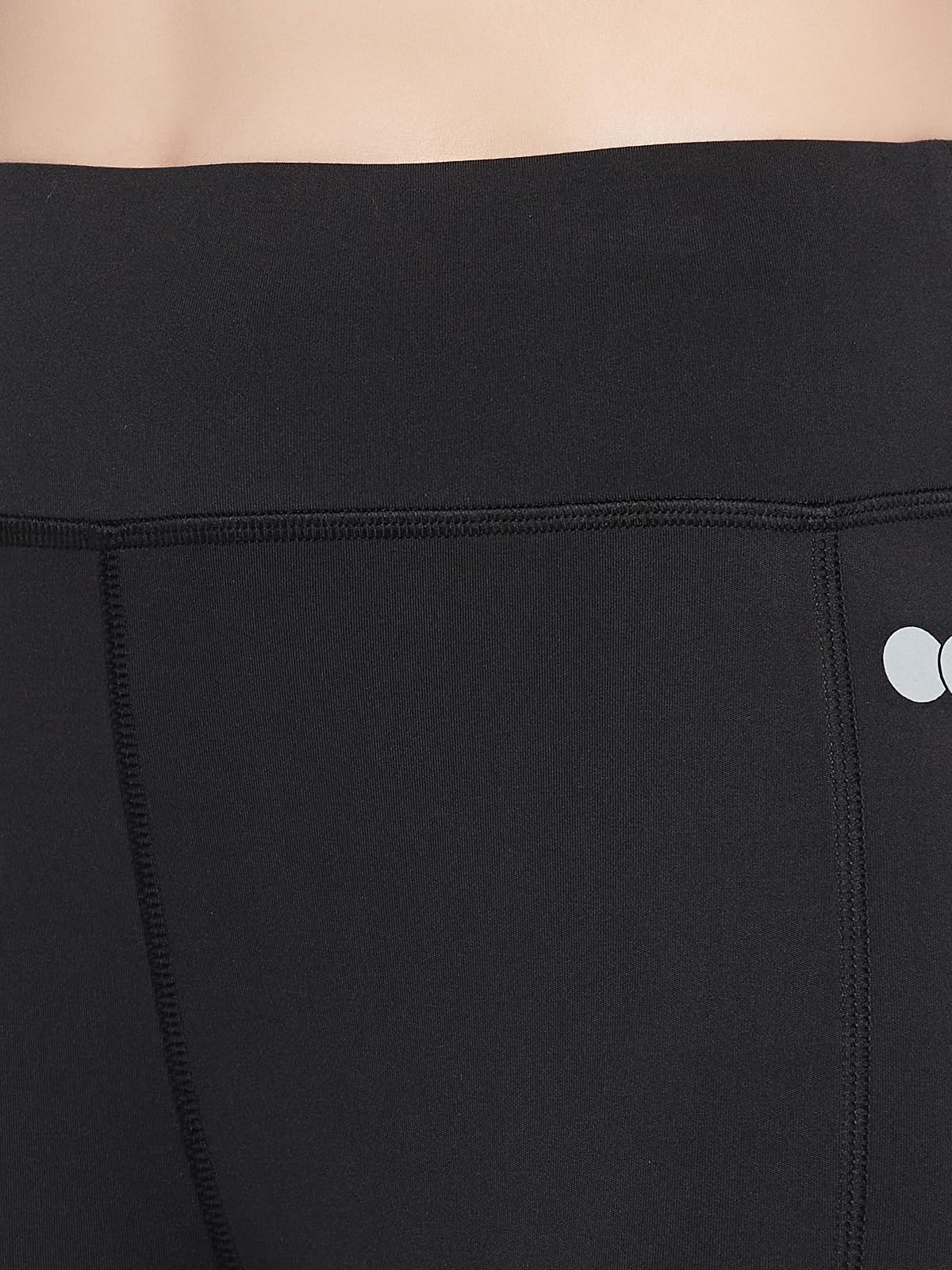 Clovia High-Rise Activewear Tights – Ankle-Length, Polyester-Spandex for Flexibility & Mobility